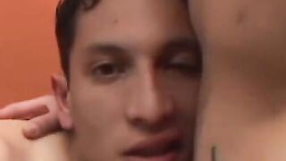 OTBXXX.com - Hung latino twinks enjoy bareback fucking until shooting hot cum