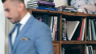 Suit hunk Jonathan Miranda bangs art dealer after rimming Hoe 2
