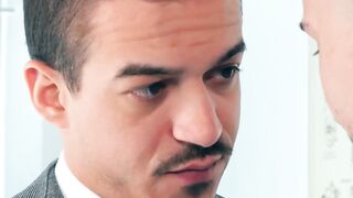 Suit hunk Jonathan Miranda bangs art dealer after rimming Hoe 2