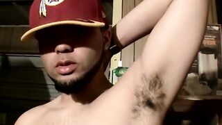 Str8Thugs.com - Cute American twink's garage-set jerk off session with a cumshot fina