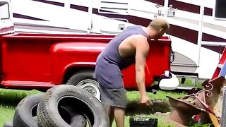 JoeSchmoeXXX.com - Matt stops by to help out around the place in a special way
