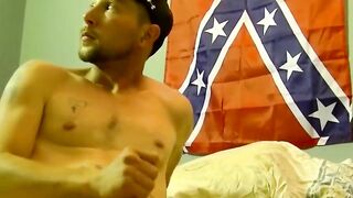 JoeSchmoeXXX.com - Billy Bob wanks his cock before spraying out a cumload