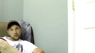 JoeSchmoeXXX.com - Billy Bob wanks his cock before spraying out a cumload