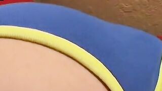 TwinkUndie.com - Solo twink's self-grope and intense thick cock jerk off