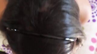Roundest ass ever on hot stepdaughter blowing her dad