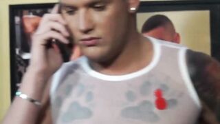 FalconsXXX.com - Muscular hunk rimming stud's tight hole before a raw anal fuck sessi
