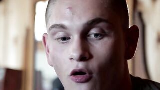 NextDoorXXX.com - Attractive young homosexual strokes his rock-hard cock solo in a ho