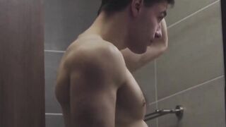 MaskXXX.com - Amazing muscular stud's no-time-wasted solo jerk off