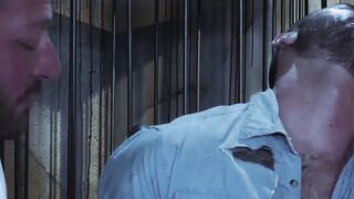 Dominant Dr Hugh Hunter anal breeds and fists gay bot Teddy Bryce