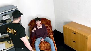 Hot guard Papi Marcos investigates rebellious Donovin Reces ass using his throbbing c Hoe 2