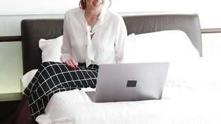 Inferno in the Bedroom Fiery Redheads Sizzle with Large Dulled Toys