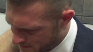PlayingMen.com - Boss Paul Wagner hammered gay Ethan Chase