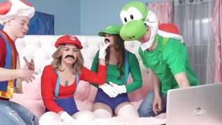 Teens Chanel Camryn and Mazy Myers crave to have more streaming views so their stepbr