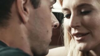 Horny Ryan Driller missionary fucked lustful blonde Mona Wales on the couch