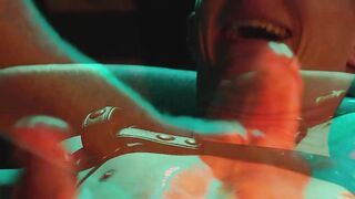 Helpless muscle jock Devin Grant endures the painful pleasure while being tied up