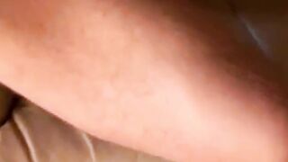 Hottie guy Brandon Lewis gets comfortable in solo steamy masturbation