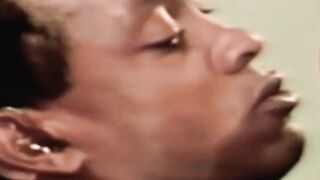 RetroDudes.com - Vintage black macho enjoys bareback fucking his cute boyfriend