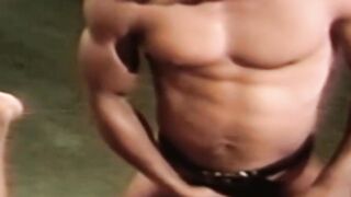RetroDudes.com - Vintage black macho enjoys bareback fucking his cute boyfriend