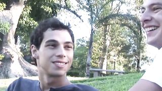 BreedingLatino.com - Hot raw bedroom fucking with two cute Latino twinks