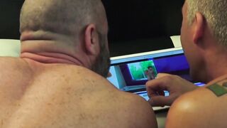 BreedingMeRaw.com - Daddy hunks swap blowjobs and raw fuck each other's eager asses