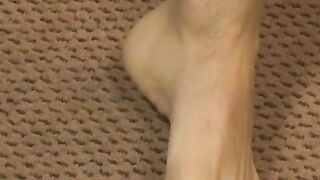 Skinny twink spilling hot jizz in after shower masturbation Hoe 2