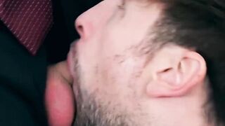 Classy hunk Franky Fox drills suit tailor raw as payment Hoe 2