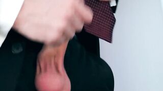 Classy hunk Franky Fox drills suit tailor raw as payment Hoe 2