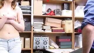 Juicy little teen Sailor Luna creampied for shoplifting
