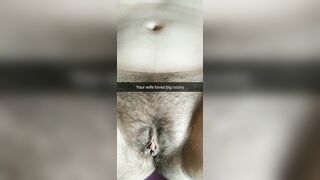 Your wifey loves only huge dicks inside vagina! - Milky Mari