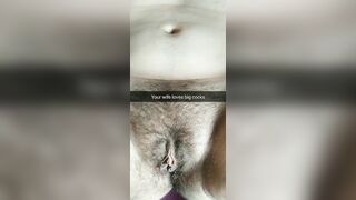 Your wifey loves only huge dicks inside vagina! - Milky Mari
