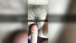 Your wifey loves only huge dicks inside vagina! - Milky Mari