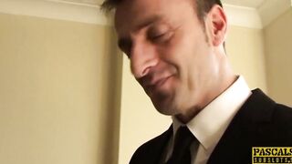 PASCALSSUBSLUTS - Red Haired Sabrina Jay Dominated Hardcore