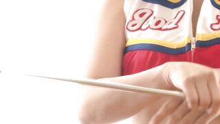 Minami Itsuki - Mini G-cup!　She is embarrassed to wear a smaller bikini than usual, but as soon as the shooting starts, she is full of energy!　https://bit.ly/3zxNltX