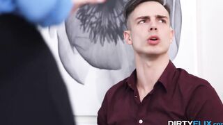 Kinky Flix - Erotic face and penis sitting Darcy Dark, Kristi