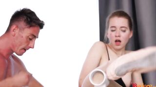 18videoz - sexy ballerina Clockwork Victoria dance studio sex