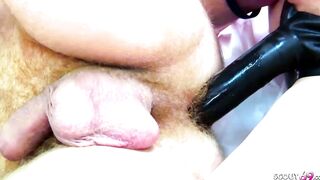 RARE PEGGING AND RIMJOB SEX OF SLENDER SLUTS WITH BISEX BOY