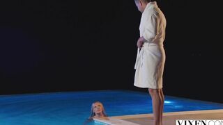 VIXEN Voluptuous Blonde Kaisa seduces her bestie's new man