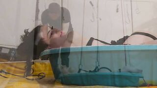 Tied 19 year old Beauty analized by hard fucking dominatrix