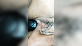 Hispanic Ex-Wife takes 10inch bbcs vibrator and loves it!