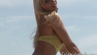 Beautiful Blonde solo mom with huge titties