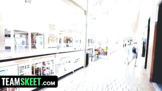Curvy 19 Year Old Gets Her Butt Splashed With Sticky Cum