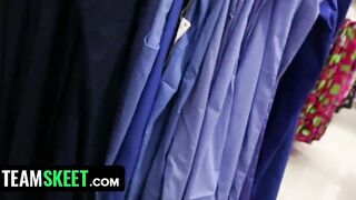 Small Eighteen Gets Her Vagina Screwed Rough