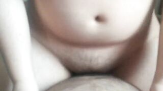 My stepdaddy ejaculates into my barely legal cunt into less than 40 seconds!