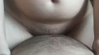 My stepdaddy ejaculates into my barely legal cunt into less than 40 seconds!