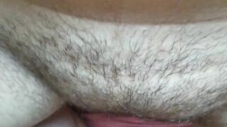 Cumming on my thick stepsister’s unshaved vagina! - Milky Mari