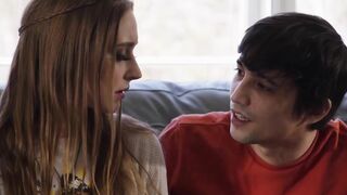INNOCENT TABOO Naive Laney Grey Is Tricked Inside Offering Virginity To Bf & Their Sex Therapist