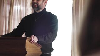 INNOCENT TABOO Lusty Pure 18 Penelope Kay Seduces Pervert Priest To Banged! Her Butt