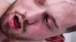 HotFamilyPorn.com - Christian Ace examines and bangs his handsome stepdad