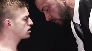 Dolf Dietrich's passionate dildo play and cock sucking with twink Tom Bentley