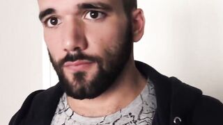 Straight dude Gonzo pleasures my horny boner and delicious balls